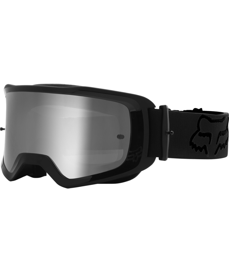 Fox Racing Main Stray Off Road Goggles Black - Front Left Side View