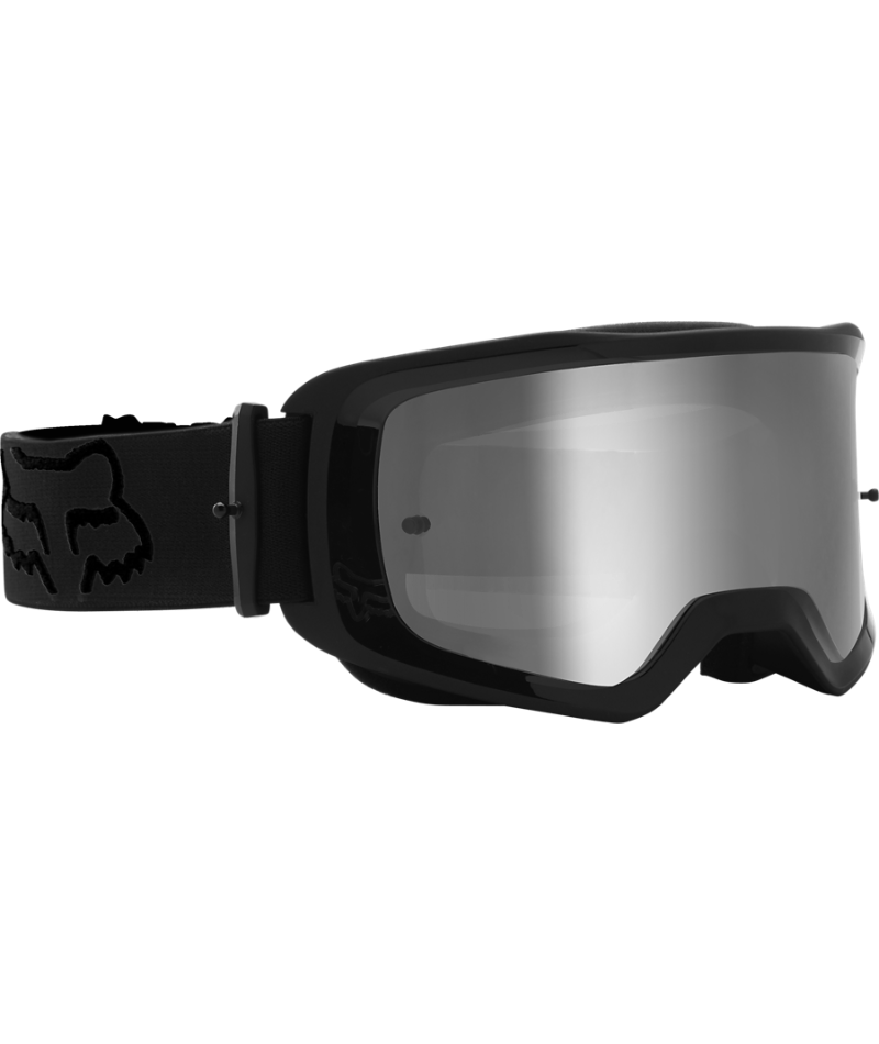 Fox Racing Main Stray Off Road Goggles Black - Front Right Side View