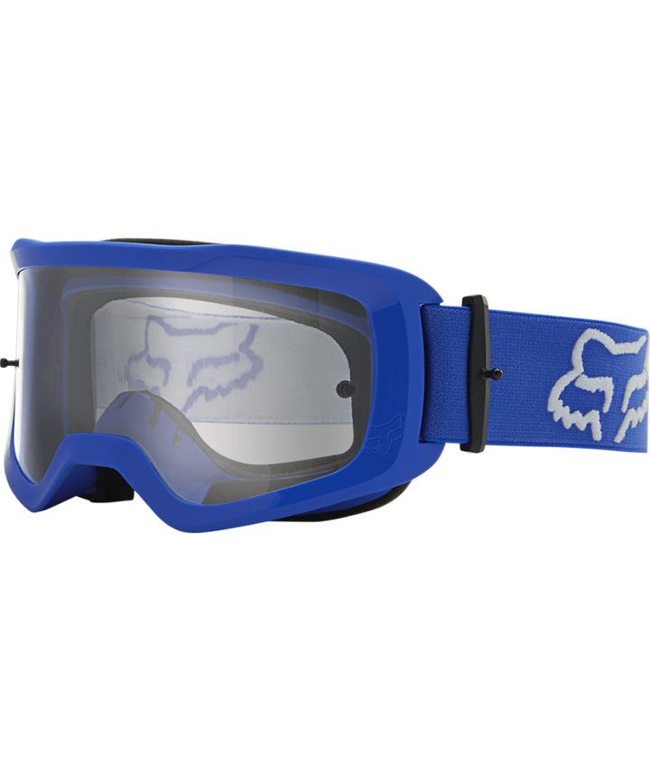 Fox Racing Main Stray Off Road Goggles Blue - Front Left Side View