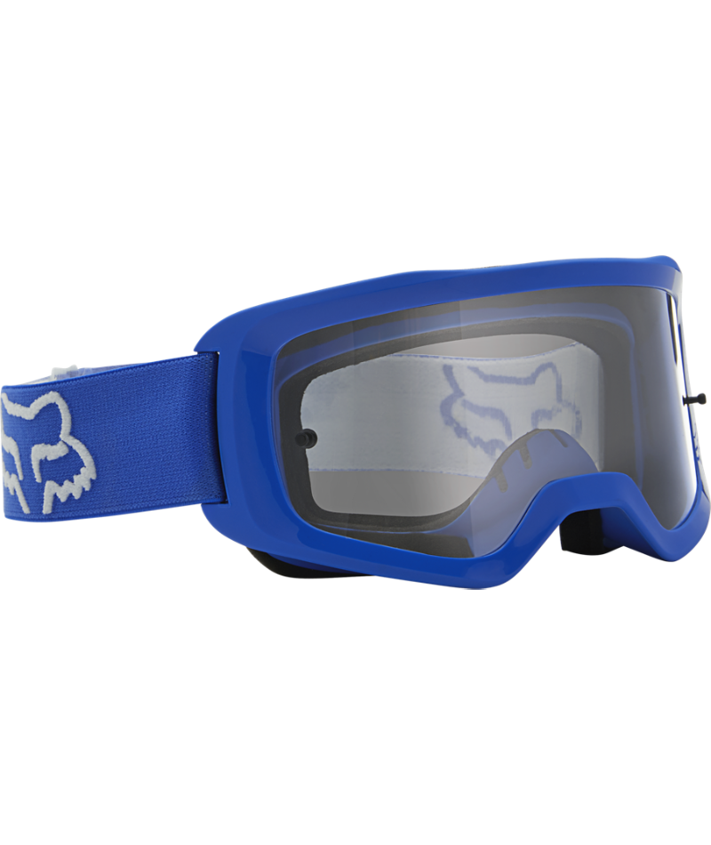 Fox Racing Main Stray Off Road Goggles Blue - Front Right Side View