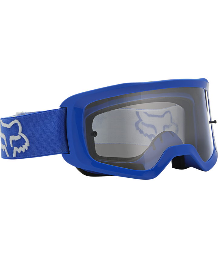 Fox Racing Main Stray Off Road Goggles Blue - Front Right Side View