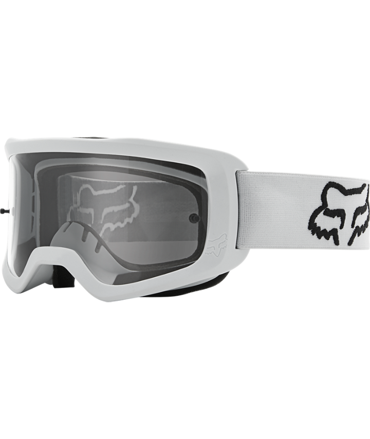 Fox Racing Main Stray Off Road Goggles White - Front Left Side View
