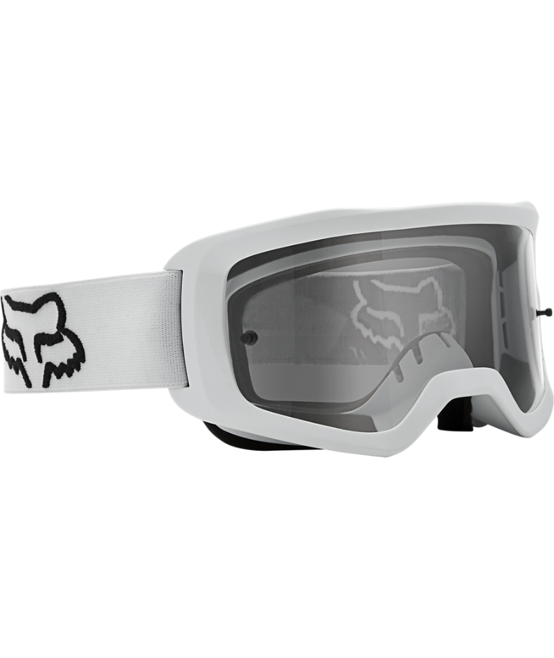 Fox Racing Main Stray Off Road Goggles White - Front Right Side View