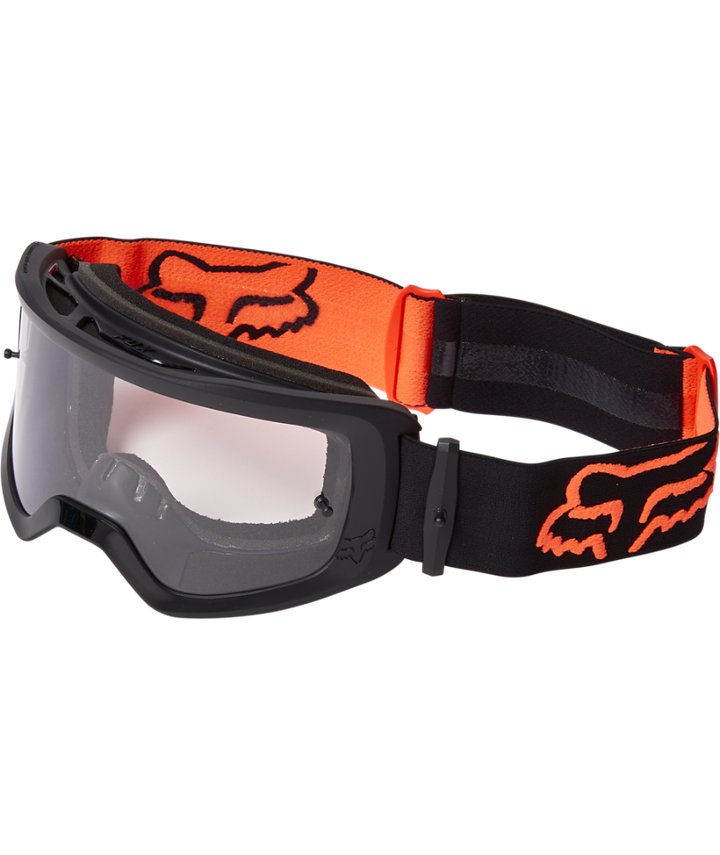 Fox Racing Main Stray Off Road Goggles Black/Orange - Front Left Side View