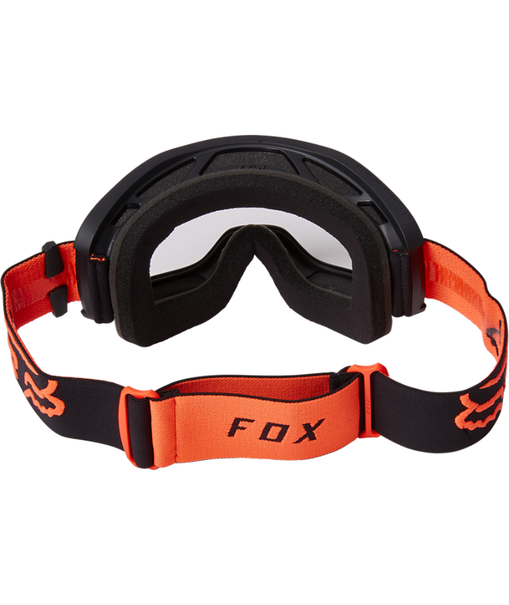 Fox Racing Main Stray Off Road Goggles Black/Orange - Rear Top View