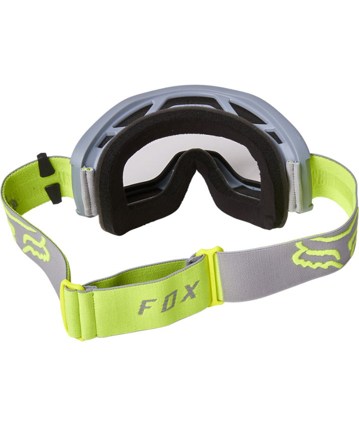 Fox Racing Main Stray Off Road Goggles Steel Gray - Rear Top View