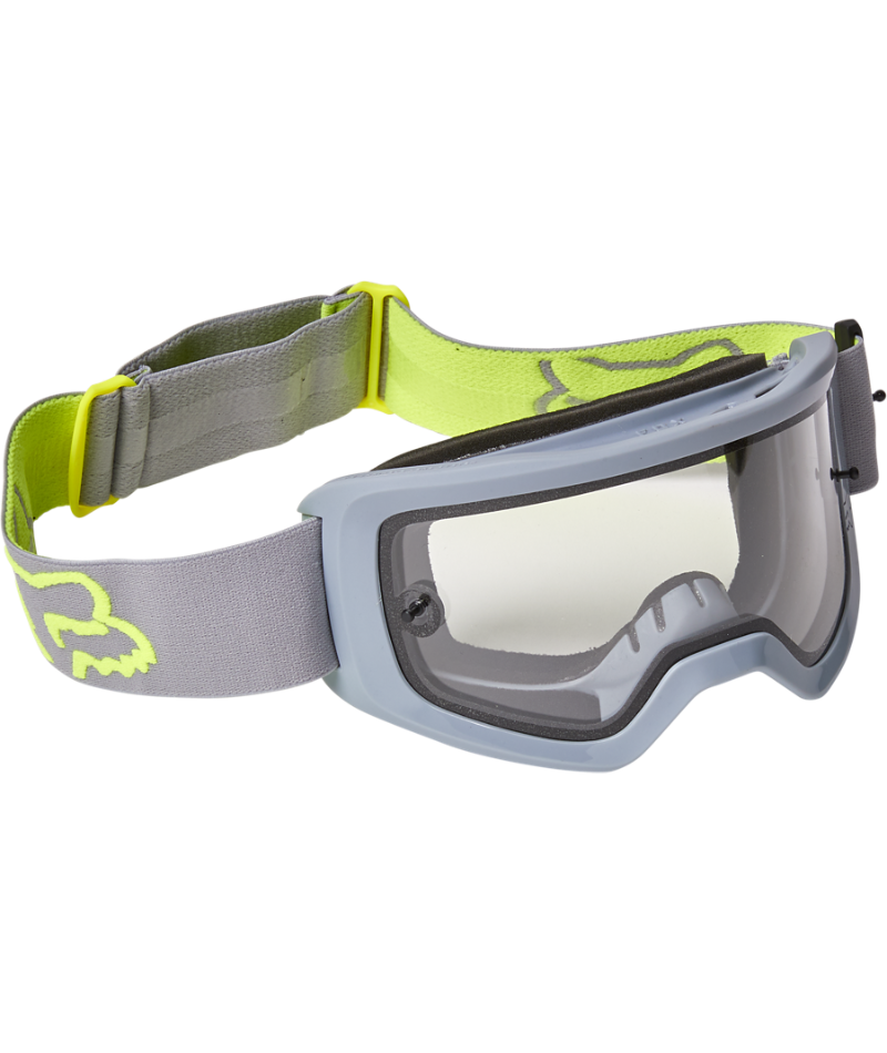 Fox Racing Main Stray Off Road Goggles Steel Gray - Front Right Side View