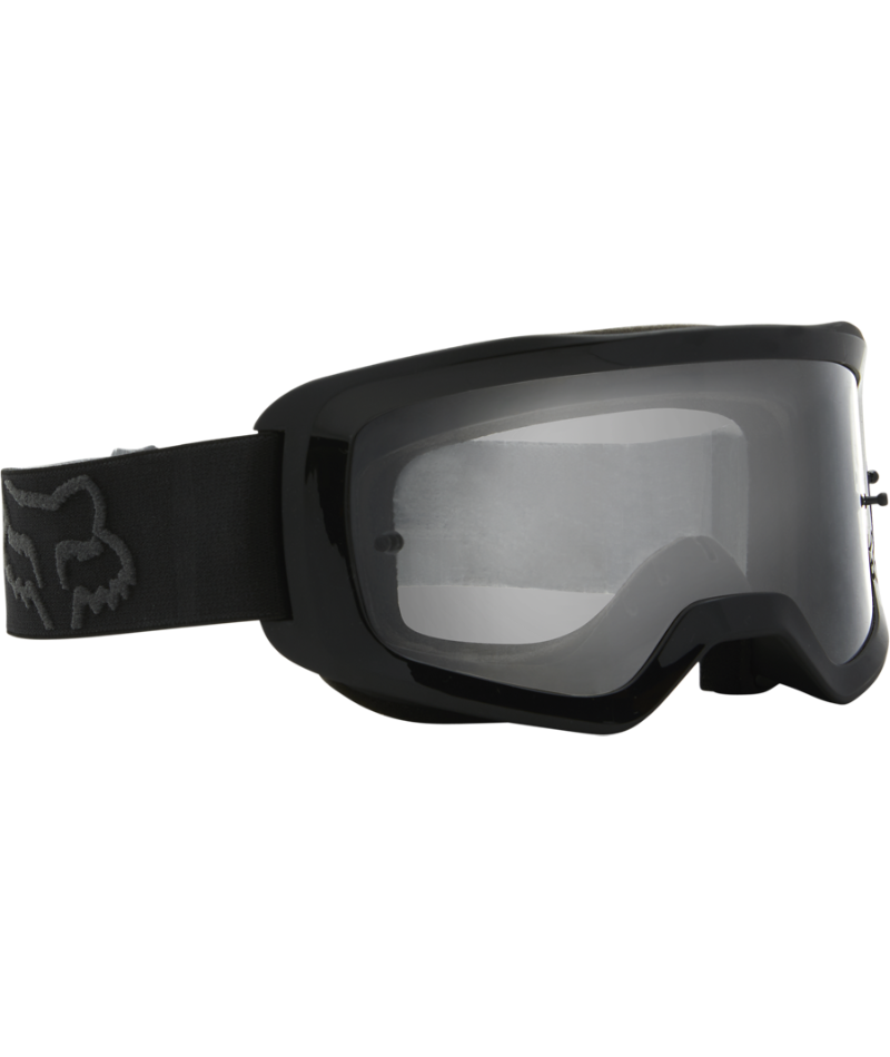 Fox Racing Main Stray Youth Goggle Flo Black - Front Right Side View
