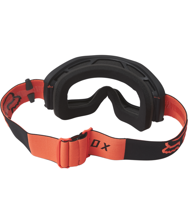 Fox Racing Main Stray Youth Goggle Flo Black/Orange - Rear View