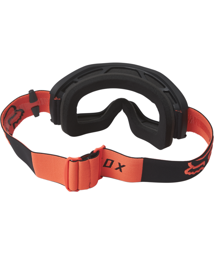 Fox Racing Main Stray Youth Goggle Flo Black/Orange - Rear View