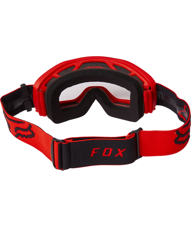 Fox Racing Main Stray Youth Goggle Flo Red - Rear View