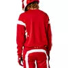 Shift White Label Haut Jersey Red - Rear View on Model