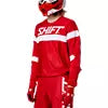 Shift White Label Haut Jersey Red - Front Side View on Model