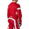 Shift Youth White Label Haut Jersey Red - Rear Side View on Model