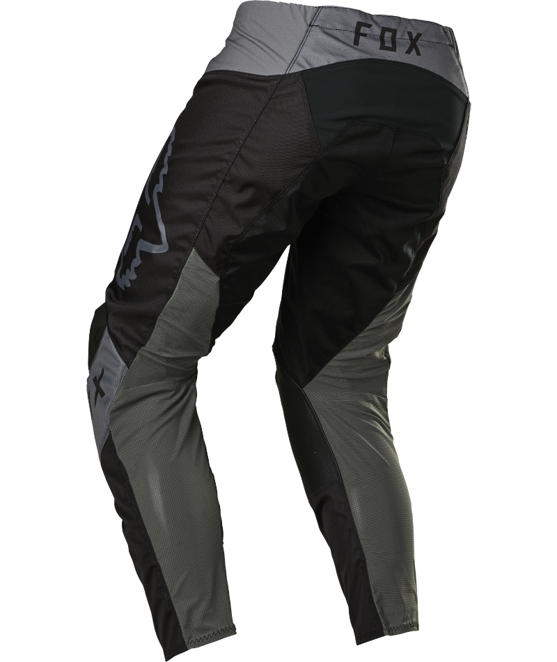 Fox Racing 180 Lux Off Road Pant Black/Black - Rear Left Side View