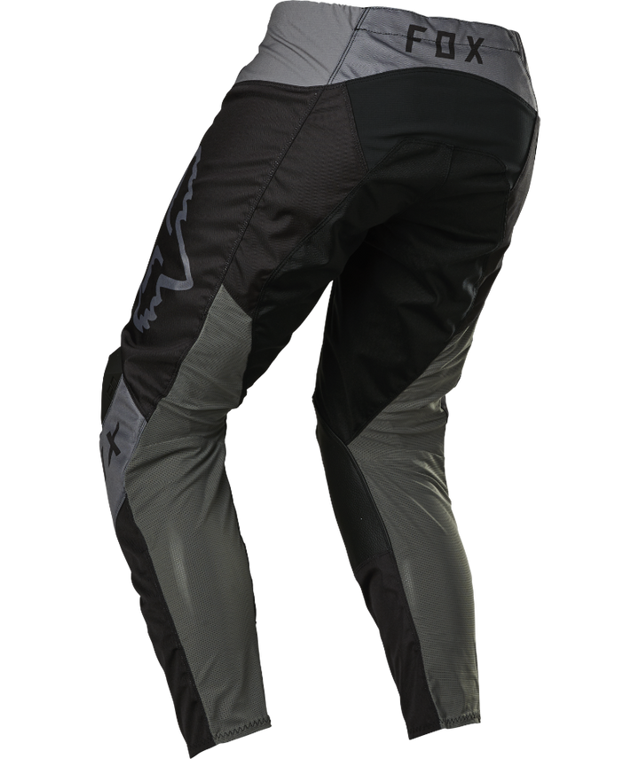 Fox Racing 180 Lux Off Road Pant Black/Black - Rear Left Side View