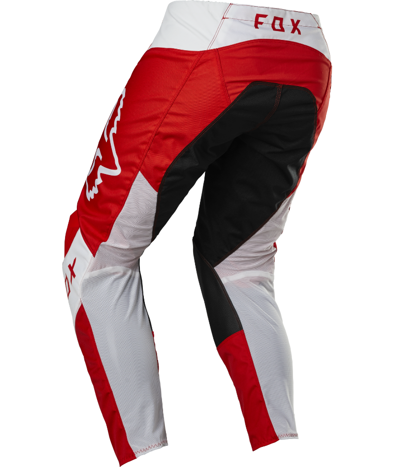 Fox Racing 180 Lux Off Road Pant Flo Red - Rear Left Side View