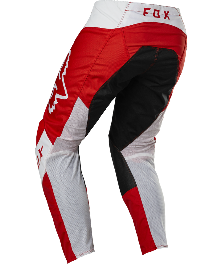 Fox Racing 180 Lux Off Road Pant Flo Red - Rear Left Side View