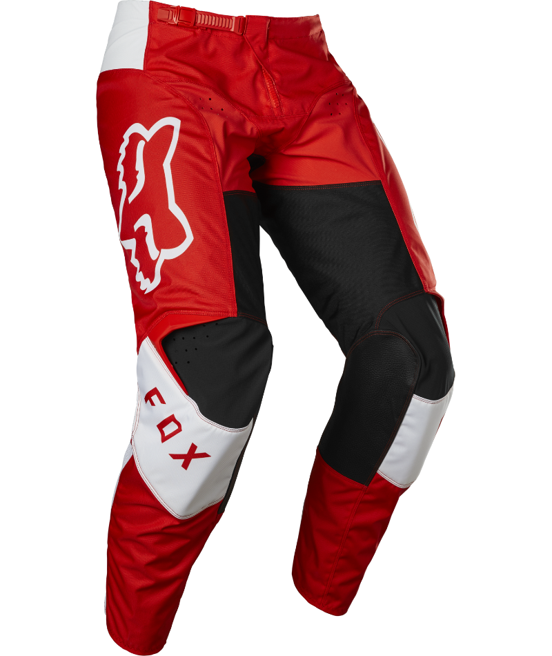 Fox Racing 180 Lux Off Road Pant Flo Red - Front Right Side View
