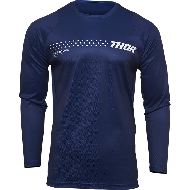 THOR Sector Minimal Jersey Navy - Front View