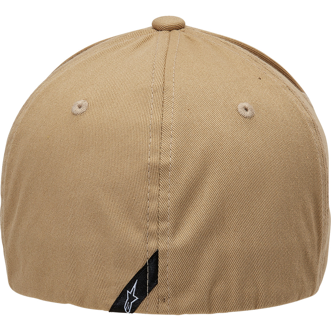 Alpinestars Ageless Curve Hat Sand/Black - Rear View