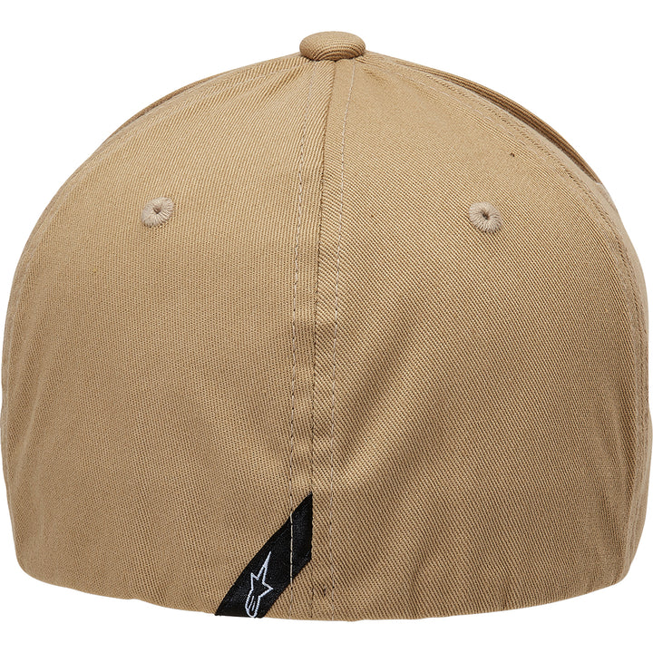 Alpinestars Ageless Curve Hat Sand/Black - Rear View