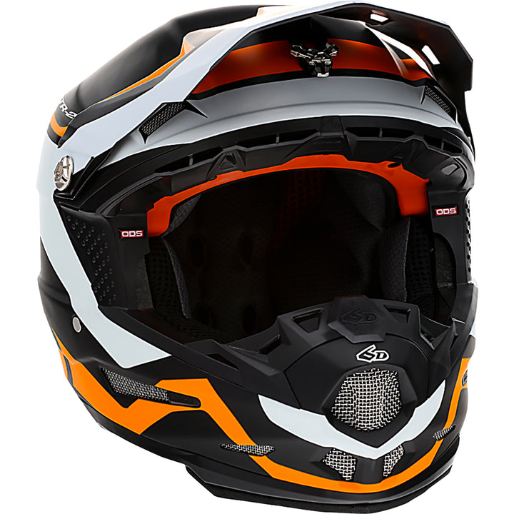 6D Helmets ATR-2 Drive Helmet Neon Orange - Front Right Side View