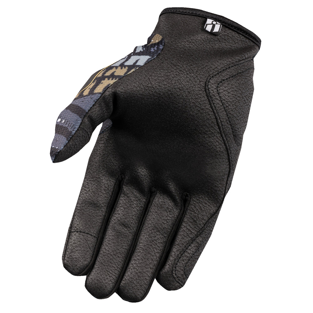 ICON Hooligan Daytripper Gloves Black - Palm View