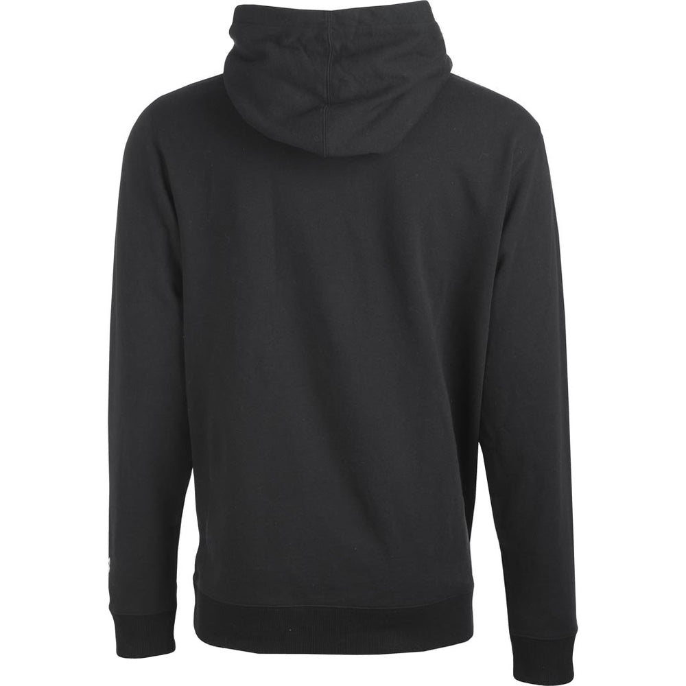 Fly Racing Corporate Zip Up Hoodie Black - Rear View