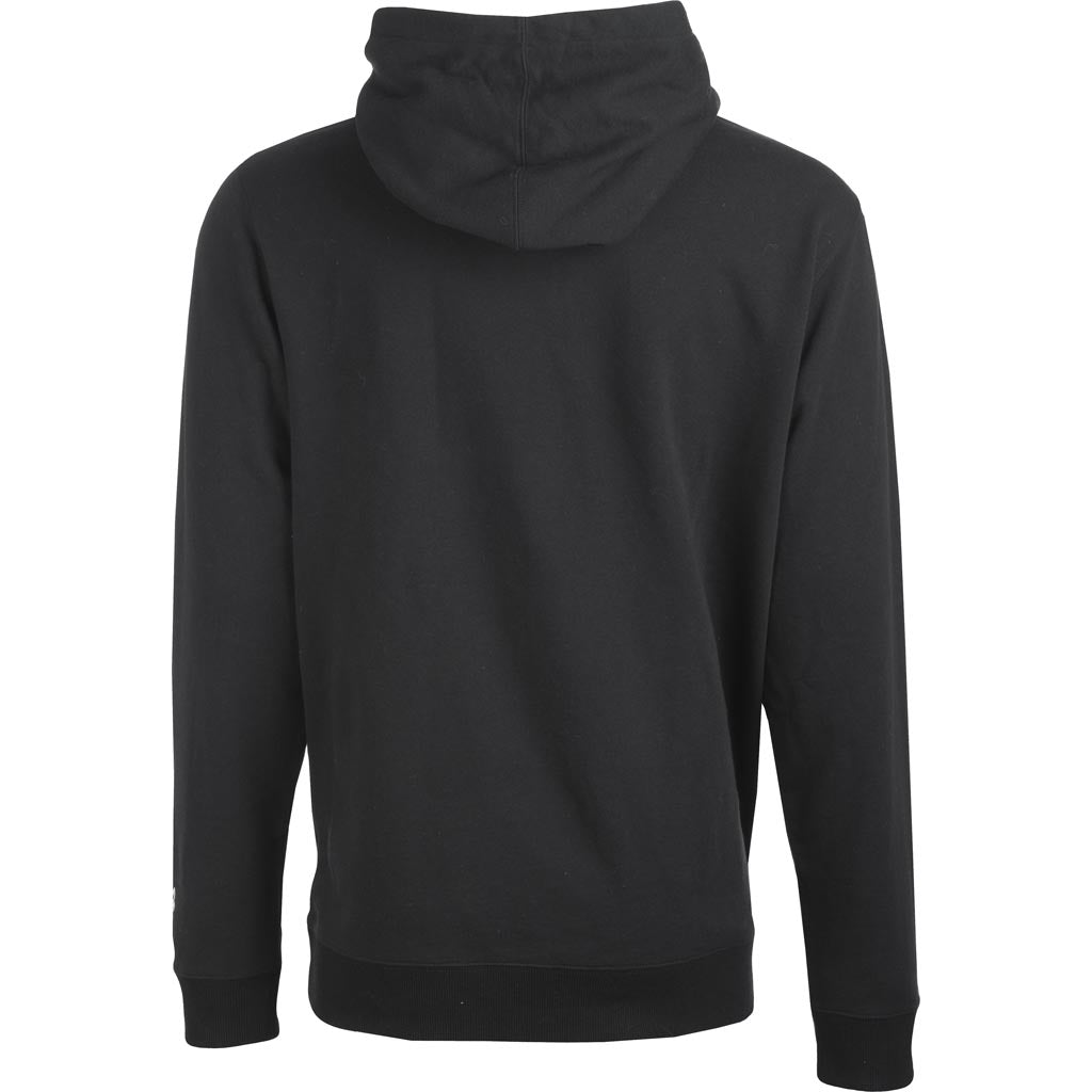 Fly Racing Corporate Zip Up Hoodie Black - Rear View