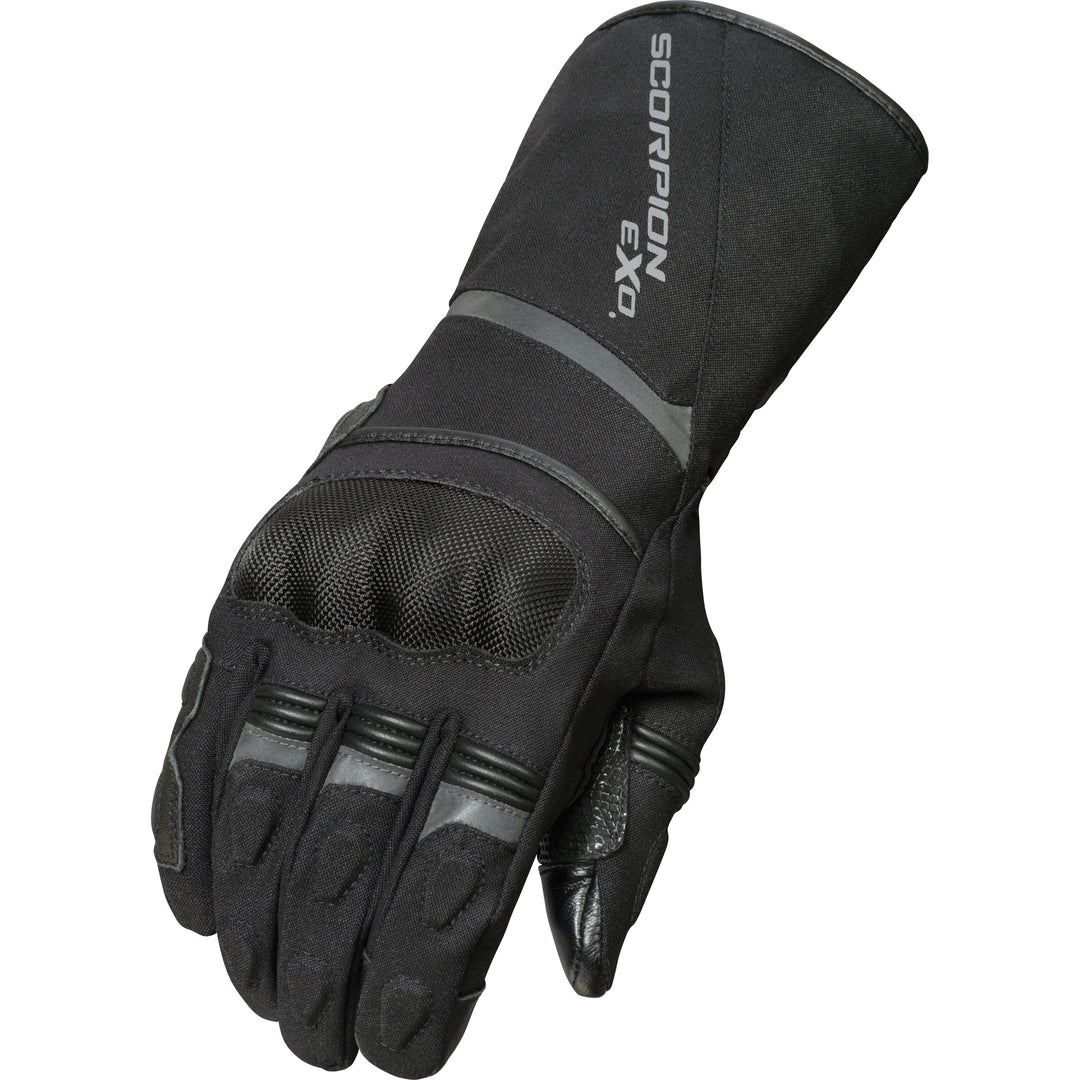SCORPION EXO Tempest II Gloves Black - Back of Hand View