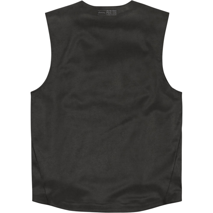 ICON Backlot Vest Black - Rear View