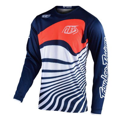 Troy Lee Designs Youth GP Jersey Drift Navy / Orange