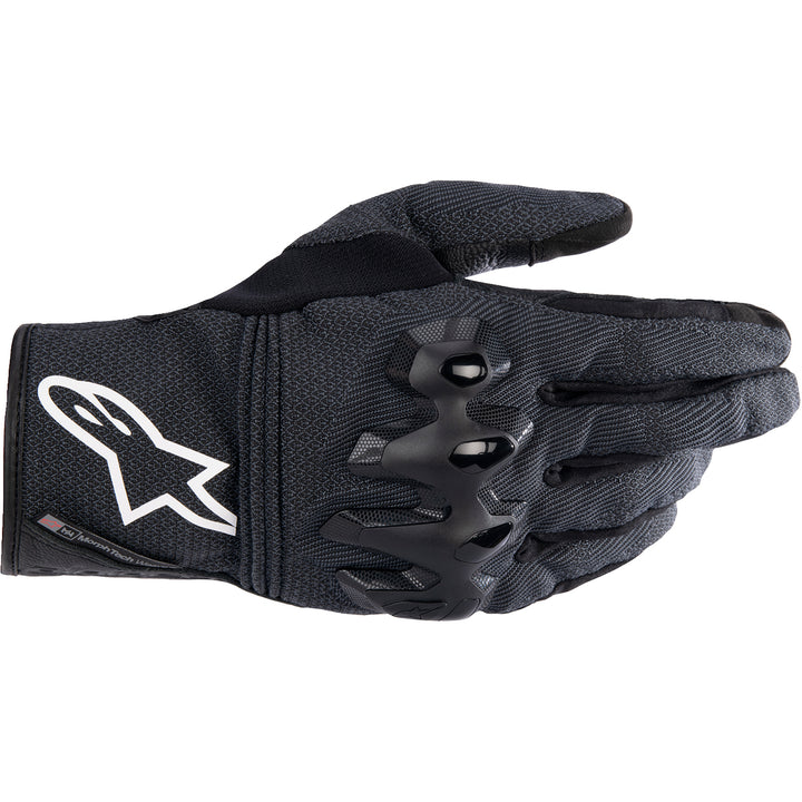 Alpinestars Morph Street Gloves Black - Back of Hand View