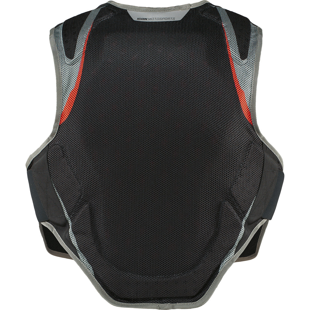 ICON Field Armor Softcore™ Vest Megabolt Black - Rear View