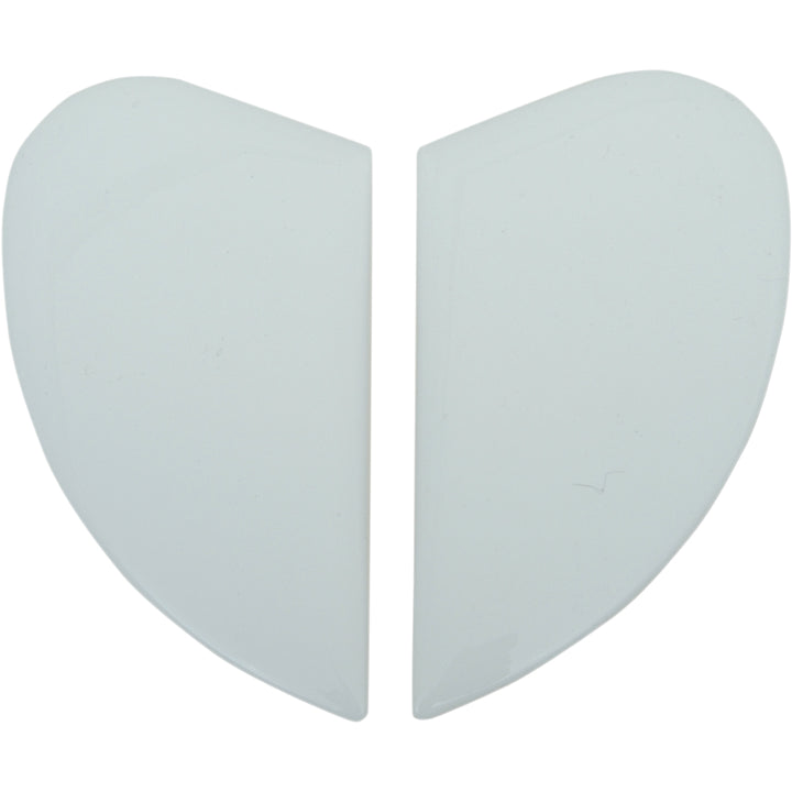 ICON Airmada/Airframe Pro/Airform™ Helmet Side Plates White - Side View of Pair