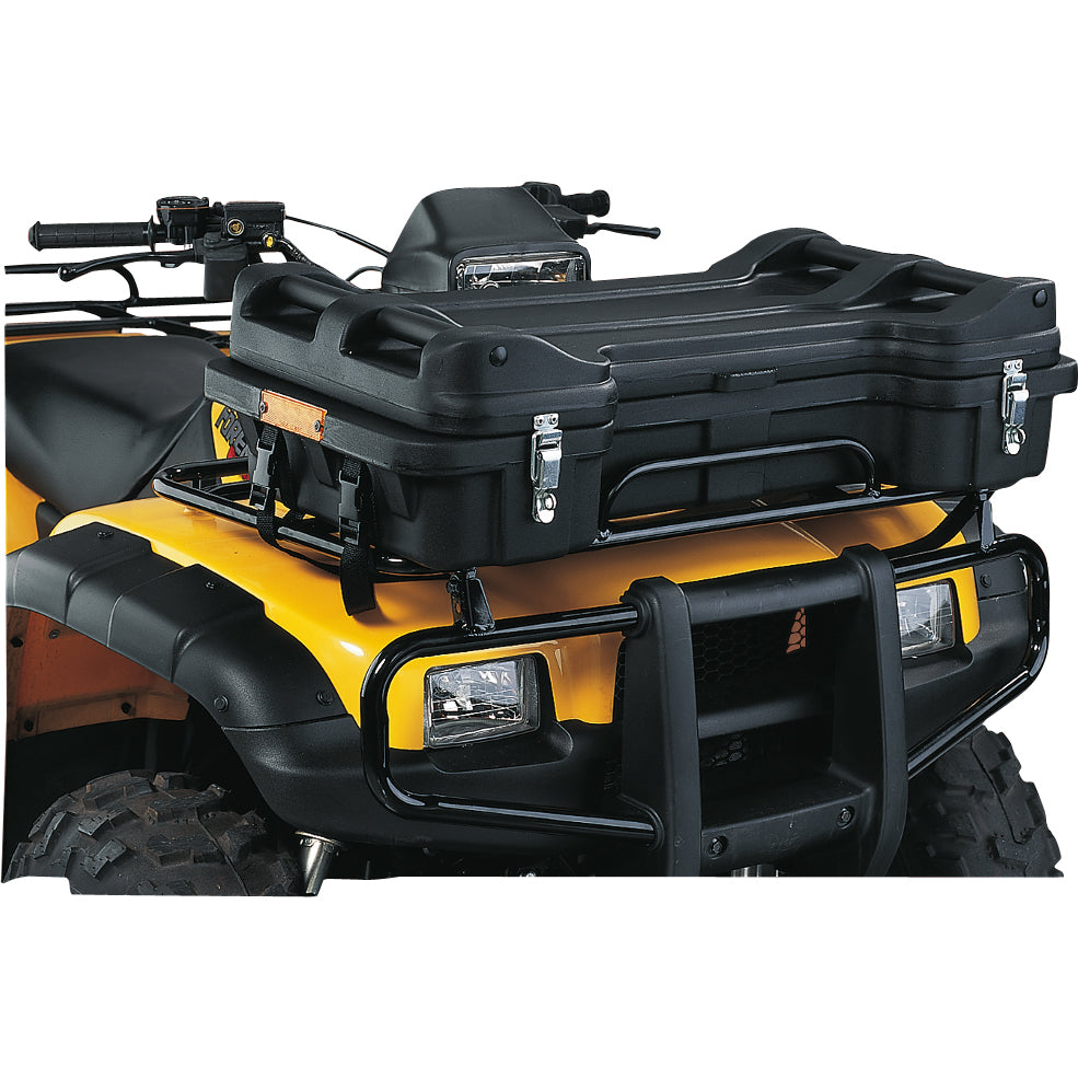 MOOSE UTILITY Prospector Front Box - Front Side View Installed on ATV