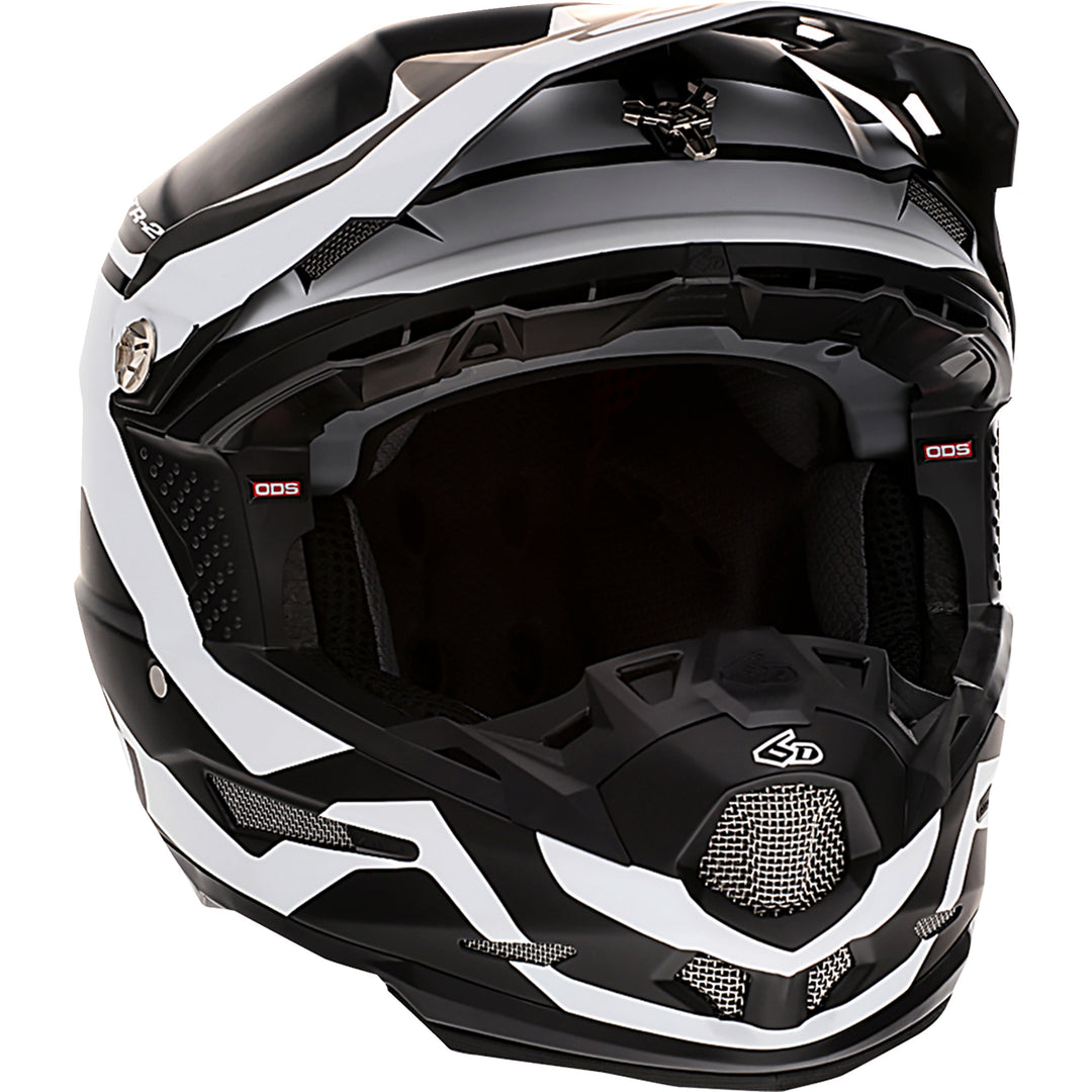 6D Helmets ATR-2 Drive Helmet White - Front Right Side View