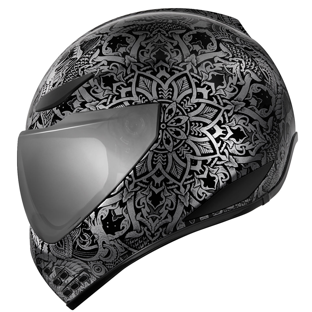 ICON Domain™ Gravitas Helmet Black - Left Side View