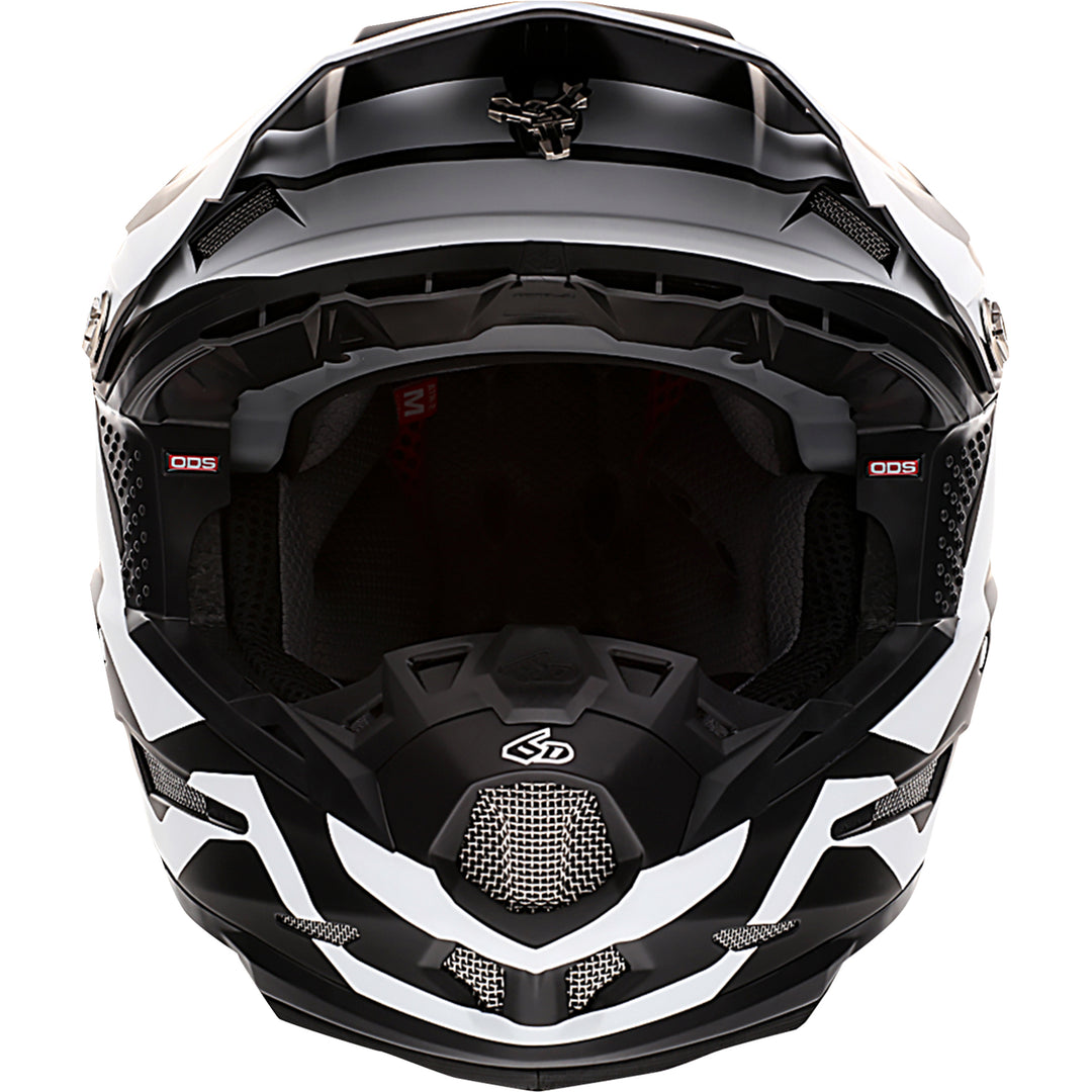 6D Helmets ATR-2 Drive Helmet White - Front View