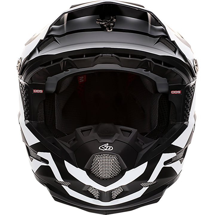 6D Helmets ATR-2 Drive Helmet White - Front View