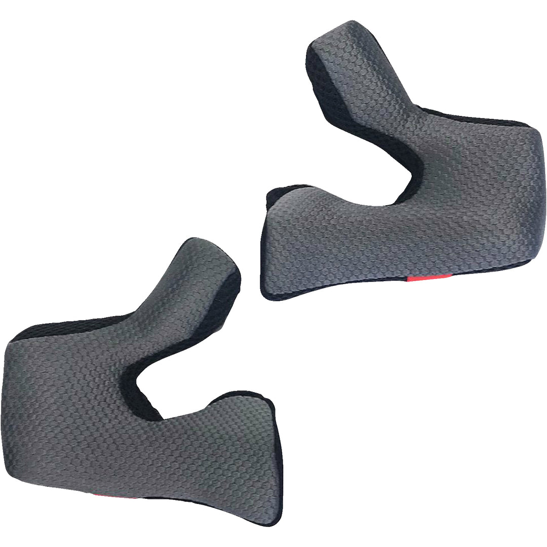 6D Helmets ATR-2Y Helmet Cheek Pads - Side View of Pair