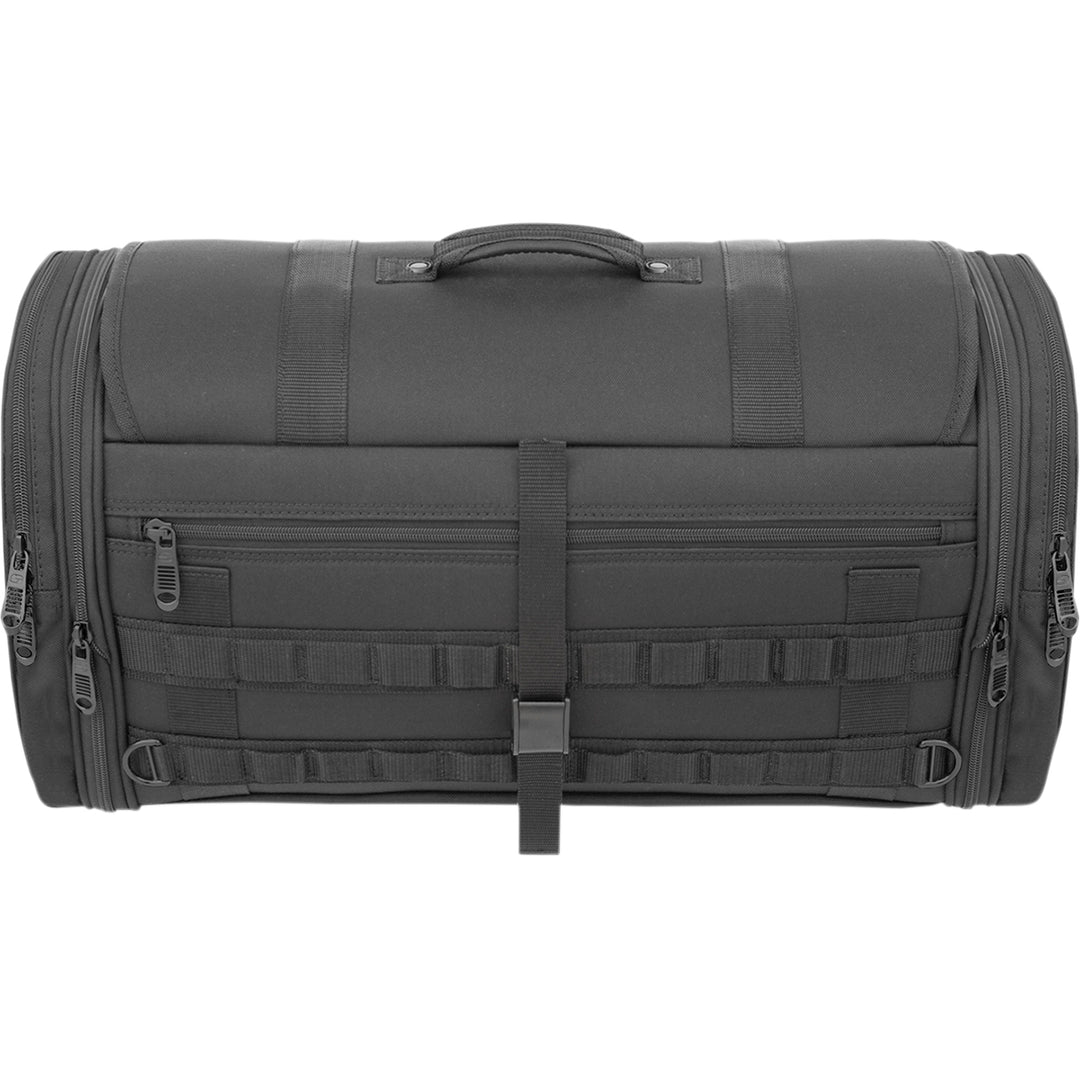 SADDLEMEN TR3300 Tactical Deluxe Rack Bag - Rear View