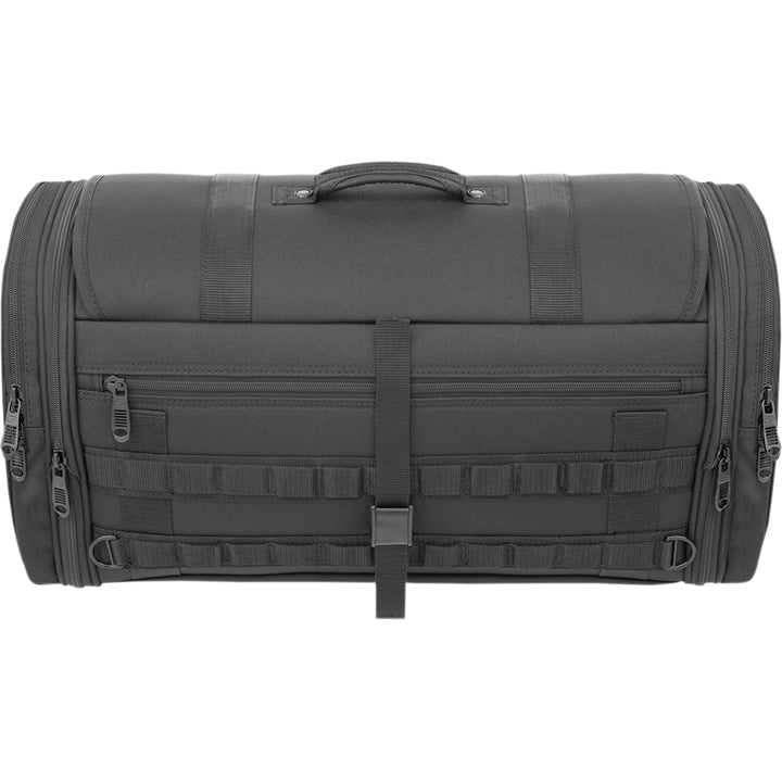 SADDLEMEN TR3300 Tactical Deluxe Rack Bag - Rear View