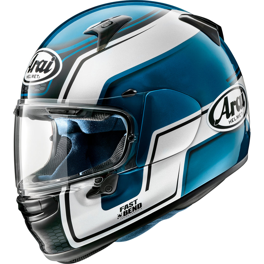 Arai Regent-X Bend Helmet Blue - Side View