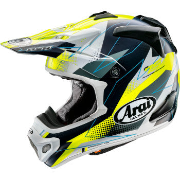 Arai VX-Pro4 Resolute Helmet Yellow - Side View