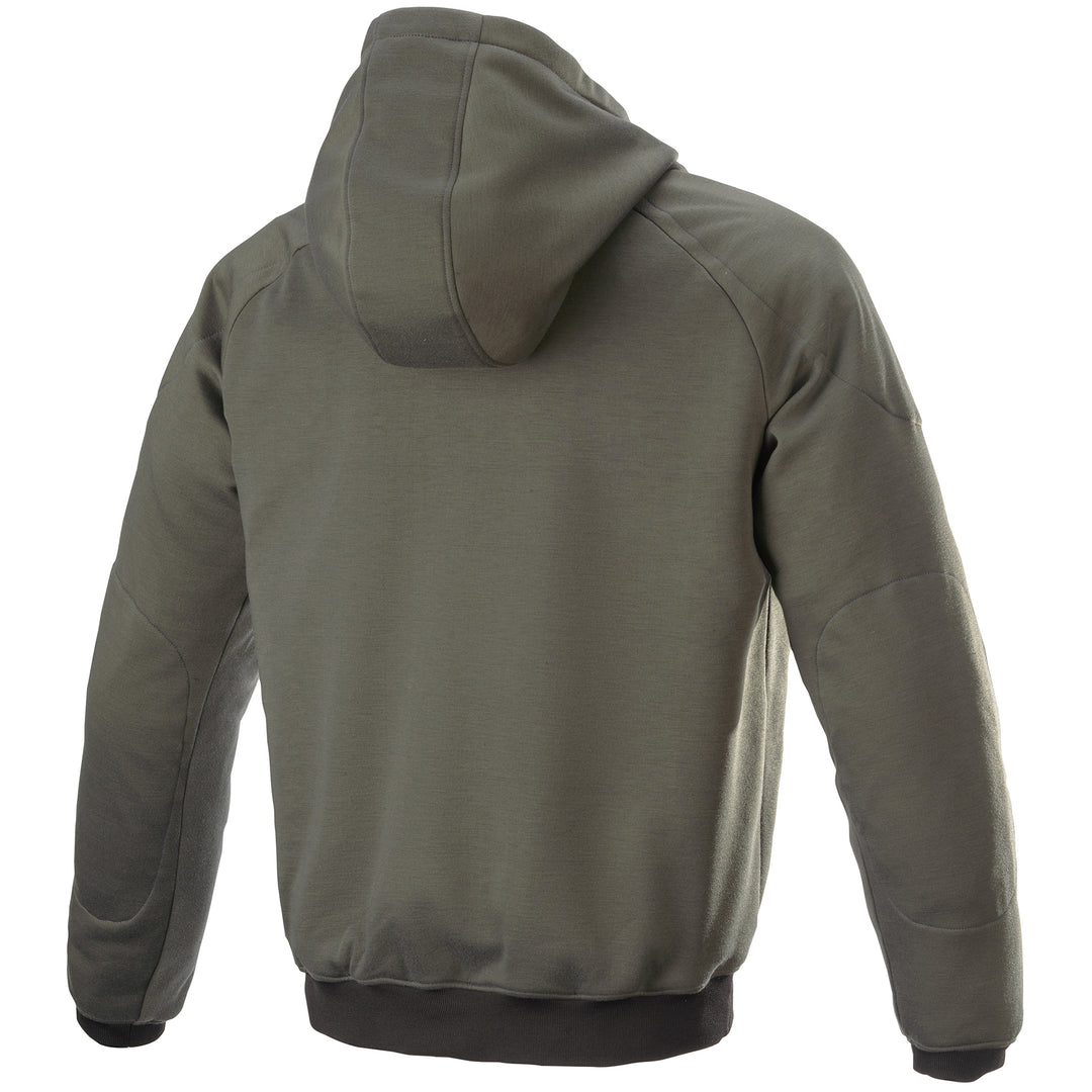 Alpinestars Ageless Hoodie Military Green/Melange - Rear View