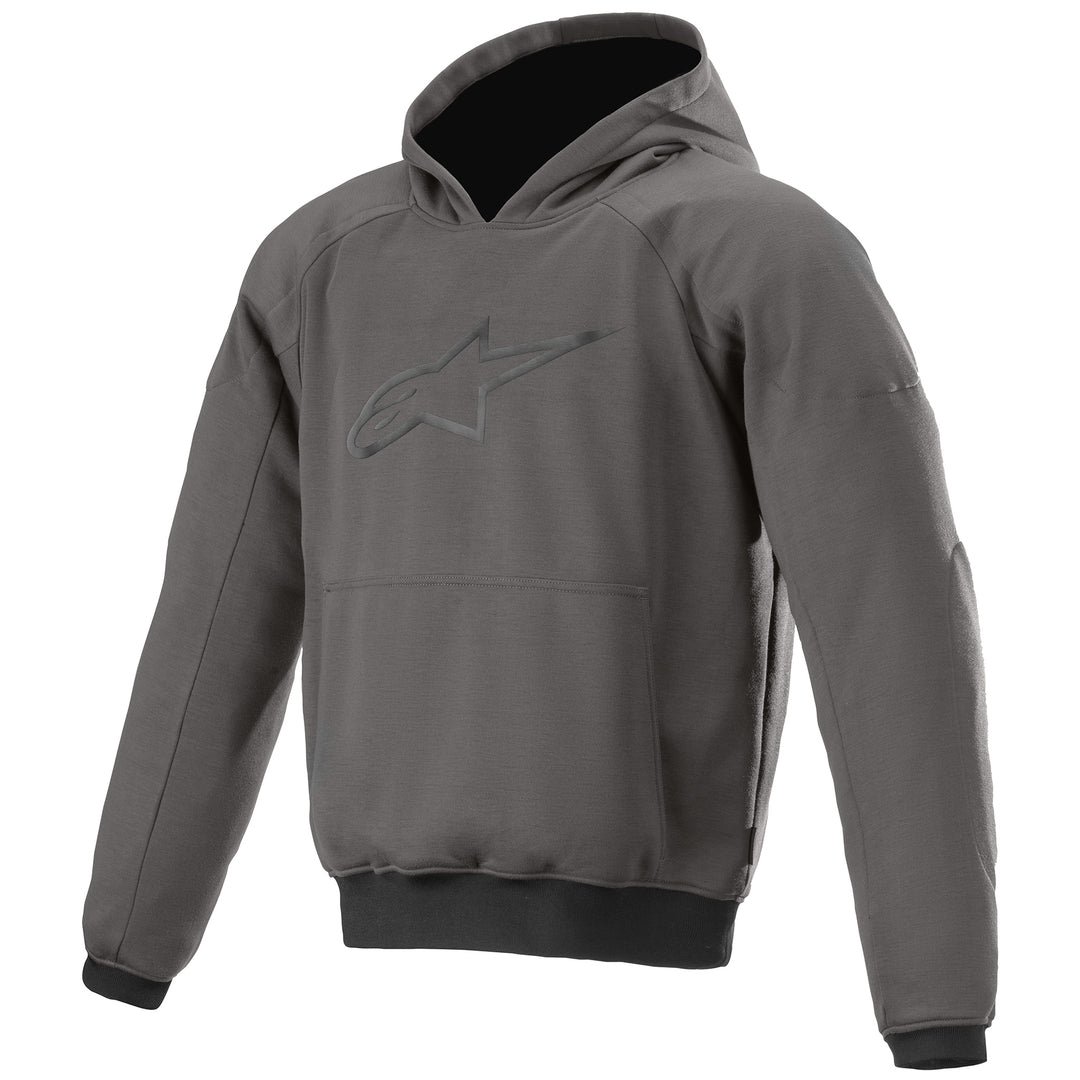 Alpinestars Ageless Hoodie Asphalt/Melange - Front View