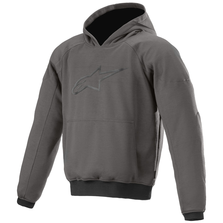 Alpinestars Ageless Hoodie Asphalt/Melange - Front View