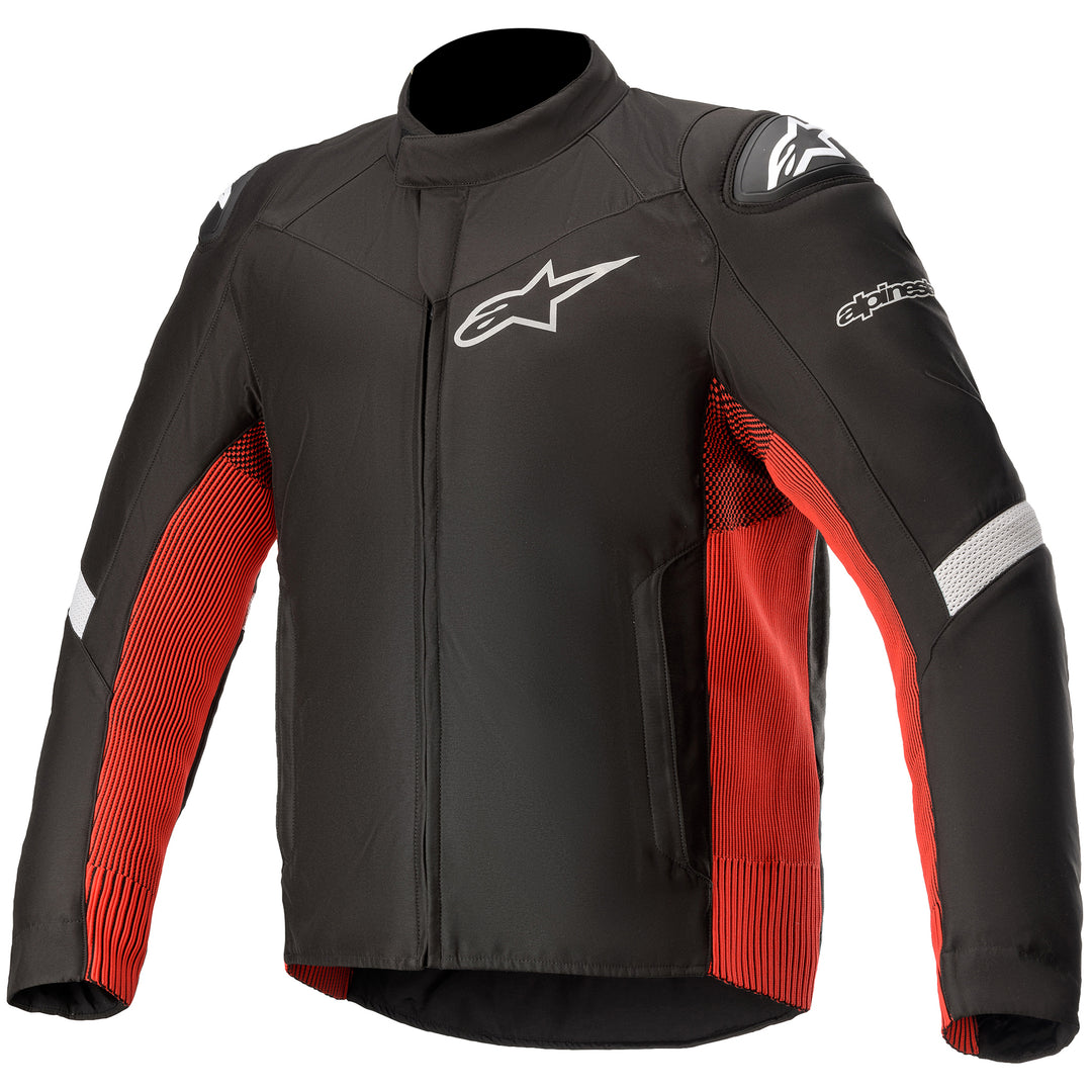Alpinestars T SP-5 Rideknit Jacket Black/Bright Red - Front View